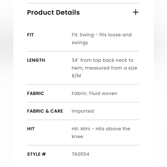 Loft Petite Smocked Neck Tiered Swing Dress - Picture 10 of 10